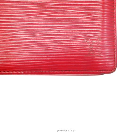 🔴 Louis Vuitton Marco Wallet - Red Epi Leather - Picture 5 of 9